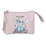 Joumma Disney Stitch You are Magical Porte-Monnaie Bleu 14 x 10 x 3,5 cm Polyester, Bleu, Porte-Monnaie