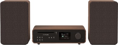 Pure Classic Stereo micro Hi-Fi-system (kaffe)