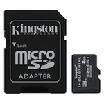 Kingston Industrial - Flash-minneskort (adapter, microSDHC till