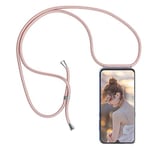 YuhooTech Collier pour Samsung Galaxy S24 Coque, étui de téléphone avec Cordon - Tour de Cou Lanière en Corde - Housse pour Smartphone Lanyard Case Holder - Cover Necklace Bandouilière Stylée