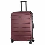 Pack Easy Peru 4 roulettes Trolley M 67 cm avec soufflet d'extension bordeaux (9637BO)