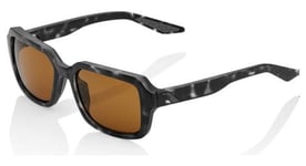 Lunettes 100  rideley matte black havana bronze peakpolar lens