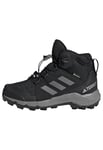 adidas Terrex Mid Gore-TEX Hiking Shoes, Core Black/Grey Three/Core Black, 10.5 UK