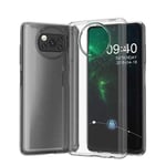 Xiaomi Poco X3 NFC Stötdämpande Mjukt Skal Simple Transparent