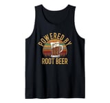 Powered by root beer, root beer Tank Top