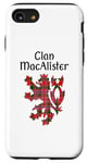 Coque pour iPhone SE (2020) / 7 / 8 Clan MacAlister Tartan Nom de famille écossais Scotland