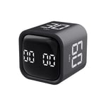 Productivity Cube Timer Gravity Sensor Flipping LED Display 4 Preset Time Dual M