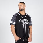 Gorilla Wear 82 Baseball Jersey Black Xxxxl