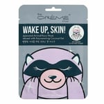 Masque facial The Crème Shop Wake Up, Skin! Raccoon [25 g]