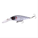 Black Minnow Fishing Lure Pike Carp Fishing Artificial Hard Bait 11cm 10.5g Fish Lures Deep Swim Wobbler Crankbait Tackle 11cm N06