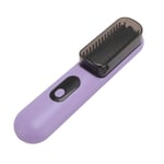 Hair Straightener Brush Portable Travel Size Cordless Straight Hair Comb Non FST