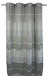 Urban Echo Rideau Alix 140X260 CM Gris, Polyester, 260x140 cm