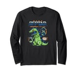 Rugrats Reptar Schematics Long Sleeve T-Shirt