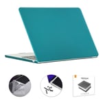 ENKAY Macbook Air 15 M2 (A2941) Skal med Tangentbordsskydd Cyan