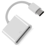 USB-C till SD Kortläsare Android Vit - SD Card Reader