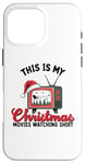 iPhone 16 Pro Max This Is My Christmas Movies Watching Holiday TV Vintage Case