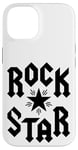 iPhone 14 Cool Rock and Roll Star, I Love Rock Loud Music, Rock & Roll Case