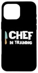 Coque pour iPhone 16 Pro Max Chef en formation – Débutant en cuisine – Future Cook