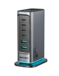 NEXTBATT 6-in-1 65 W GaN Multi USB -laturi 4 USB-C ja 2 USB-A