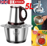 5L Electric Meat Grinder 500W Mincer Mixer Food Chopper Kitchen Mincing Machine