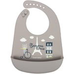 Canpol babies Bonjour Paris Bibs hagesmæk Beige 1 stk.