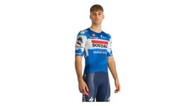 Maillot manches courtes castelli aero race 7 0 soudal quick step 2024 bleu