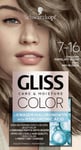 Schwarzkopf Gliss Color Color Cream No. 7-16 Cool Ash Blonde 1Op.