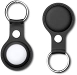 Trolsk PU Leather Key Ring (Apple AirTag) - Svart