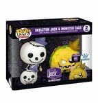 Funko Pop! 2-Pack Ad Icons: Jack in the Box - Skeleton Jack Monster Taco (Special Edition) Vinyl Figures