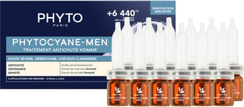 Phyto Phytocyane-Men Anti-Hair Loss Treatment For Men 12 x 3.5ml