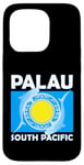 iPhone 15 Pro Flag of Palau South Pacific Spotted Shark Case