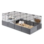 Ferplast Cage Modulable pour Lapins Cochons d'Inde MULTIPLA Maxi, Cage Lapin, Cage Cochon d'Inde, Cage pour Petits Animaux