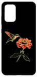 Coque pour Galaxy S20+ Colibri Oiseau Floral Zinnias Fleur Fille Plante Maman