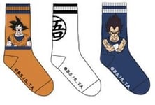 Dragon Ball - Pack De 3 Chausettes Goku/Vegeta (T43/46)