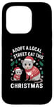 iPhone 15 Pro Funny Opossum Adopt A Local Street Cat Case