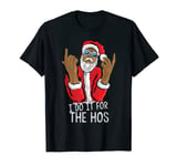 I Do it For The Hos American African Santa T-Shirt