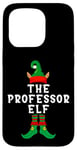 iPhone 15 Pro The Professor Elf Funny Christmas Xmas Matching Family Group Case