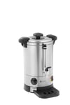 Royal Catering Perkulator - 6,1 L 1500 W dryppbrett sølv