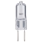 Miniature Prise Double Ampoule SYLVANIA Halogène GY6.35 50W 12V UV Stop - Blanc