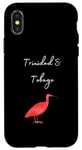 Coque pour iPhone X/XS Oiseau Scarlett ibis de Trinité-et-Tobago