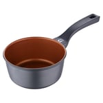 Small Saucepan Bronze Finish Non-Stick Aluminium Induction Pot San Ignacio 16cm