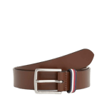 Tommy Hilfiger LEATHER BELT Brun