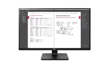 LG 27BN65QP-B 27" IPS Monitor, 2560 x 1440 QHD / WQHD, 75Hz, 5ms