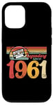 Coque pour iPhone 12/12 Pro Fête d'anniversaire des années 60 64 anniversaire vintage