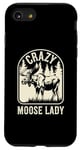 iPhone SE (2020) / 7 / 8 Crazy Moose Lady Case