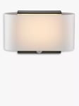 Nordlux Piola Solar Powered Motion Sensor Outdoor Wall Light, Black