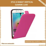 HOUSSE ETUI COQUE RABAT FLIP CLAPET POUR NOKIA 1520 ROSE