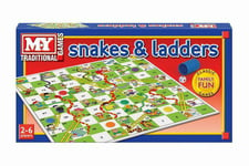 Traditional Snakes Ladders Game