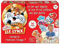 Educa - Mon Premier Lynx. Jeu de societé. Renforce la mémoire visuelle et Les réflexes. 36 Images. +24 Mois (15492)