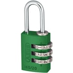 ABUS 46571 145/20 20mm Aluminium Combination Padlock Green